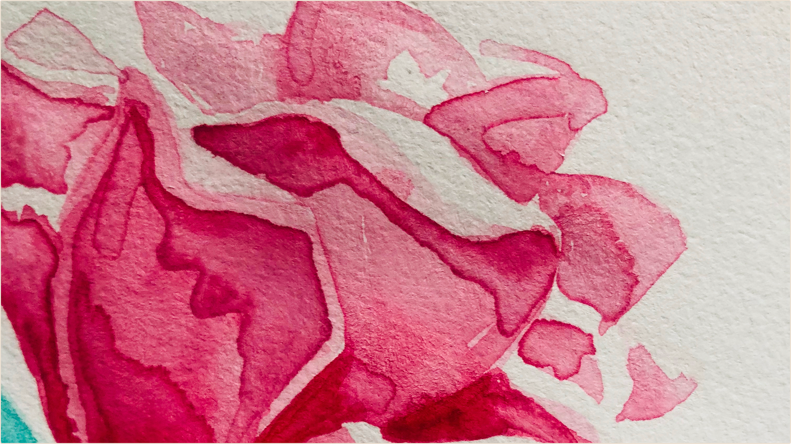 Watercolor process